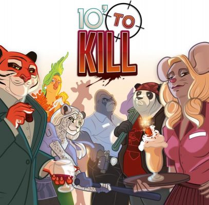 10' to Kill board game