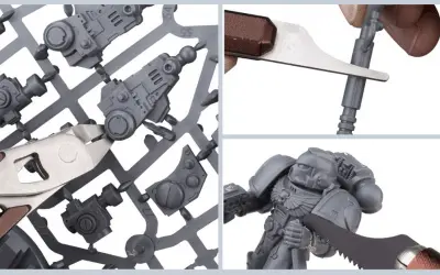 Useful tools for assembling your miniatures