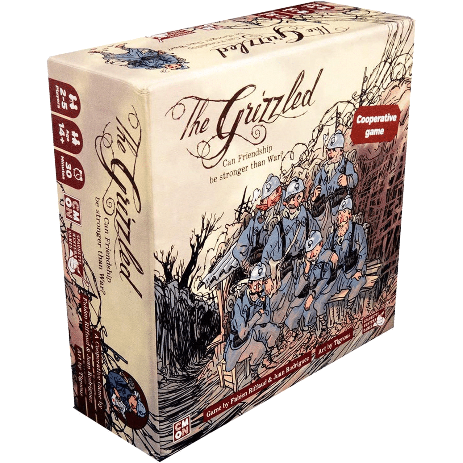 The Grizzled board game