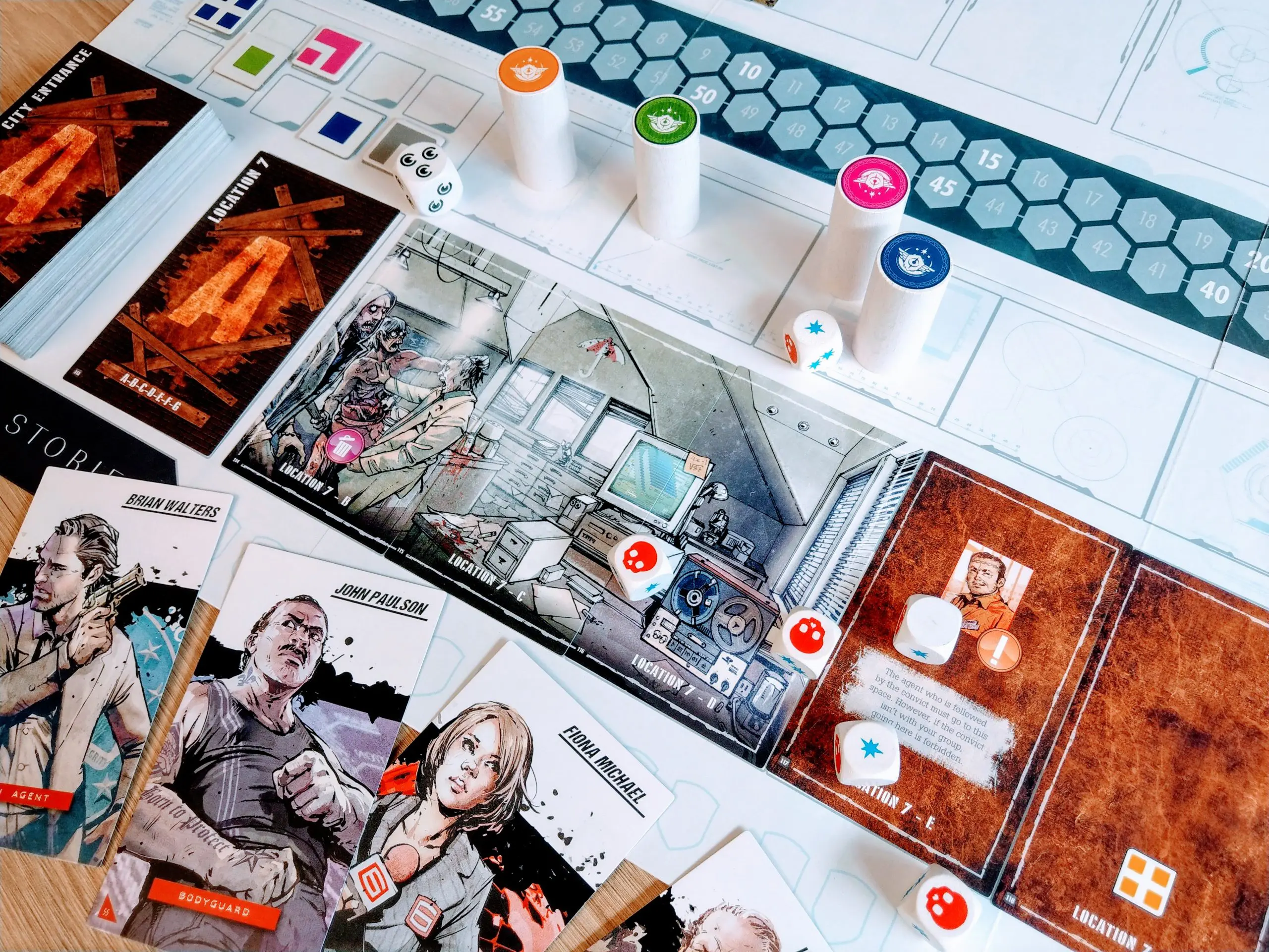 T.I.M.E Stories board game snapshot