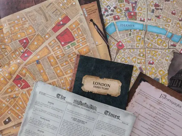 Sherlock Holmes Consulting Detective board game