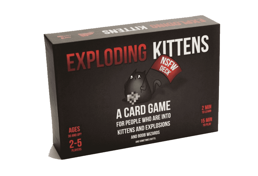Exploding Kittens NSFW board game