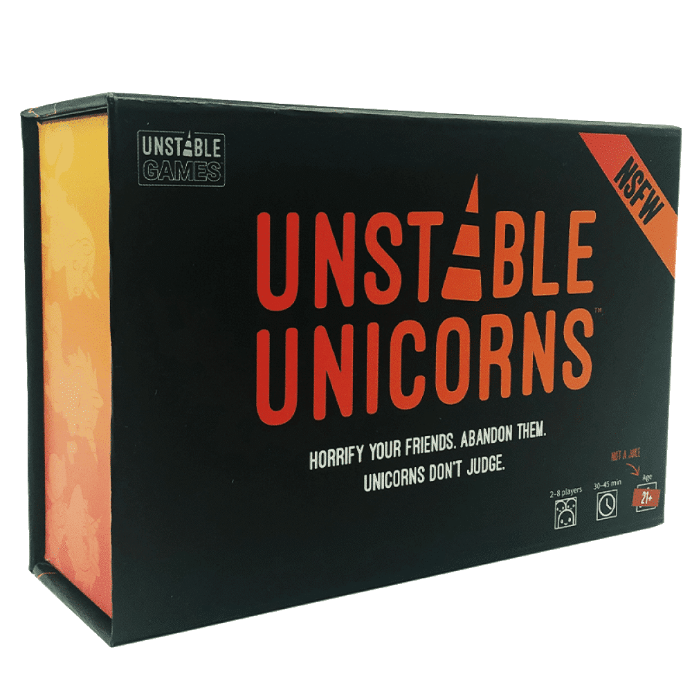 Unstable Unicorns NSFW board game