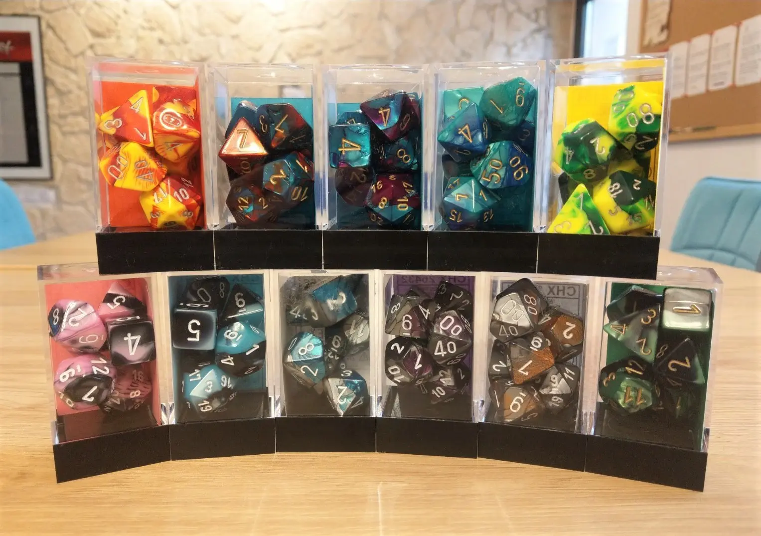 Dungeons and Dragons Gift Guide Chessex gemini Dice