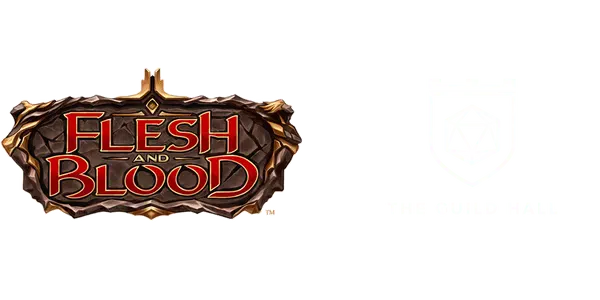 Flesh and Blood The Guild Hall logos